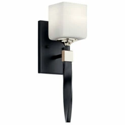 Best reviews of 🛒 Kichler Lighting Marette 1-Light Wall Sconce Black 👍