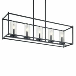 Cheapest 🧨 Kichler Lighting Crosby 5-Light Linear Chandelier Black 🤩 -Kichler Lighting Shop unnamed file 1743