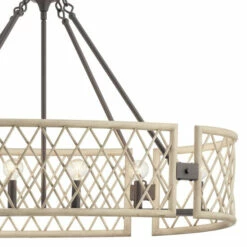 Cheap 🎉 Kichler Lighting Oana 6-Light Oval Chandelier White Washed Wood 🧨 -Kichler Lighting Shop unnamed file 1756