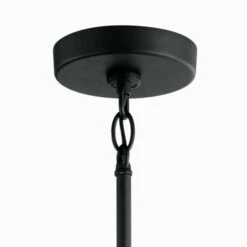 Deals 😀 Kichler Lighting Kichler Camillo 18 Inch 1 Light Hanging Pendant With Clear Seeded Glass In Black ❤️ -Kichler Lighting Shop unnamed file 1764