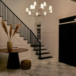 Best reviews of 👍 Kichler Lighting Pallas 12-Light Polished Nickel 2-Tier Chandelier - 42.75 In ✨ -Kichler Lighting Shop unnamed file 1783