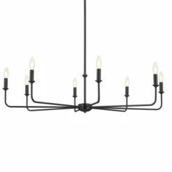 Flash Sale 🧨 Kichler Lighting Pallas 8-Light Black Chandelier - 42.75 In ✨ -Kichler Lighting Shop unnamed file 1790