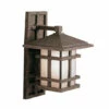 Discount 🧨 Kichler Lighting Cross Creek Collection 1-light Aged Bronze Outdoor Wall Lantern 🌟 -Kichler Lighting Shop unnamed file 1813