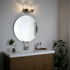 Cheapest 🎁 Kichler Lighting Ashland Bay Collection 2-light Polished Nickel Bath/Vanity Light - Polished Nickel - Polished Nickel ✔️ -Kichler Lighting Shop unnamed file 1828