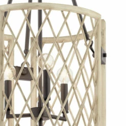 Coupon 🧨 Kichler Lighting Oana 6-Light Foyer Chandelier White Washed Wood 🧨 -Kichler Lighting Shop unnamed file 1849