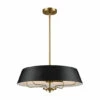 Brand new ✔️ Kichler Lighting Luella 22 In. 4-Light Black Convertible Pendant Light/Semi Flush - 22 In 😀 -Kichler Lighting Shop unnamed file 1855
