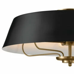 Brand new ✔️ Kichler Lighting Luella 22 In. 4-Light Black Convertible Pendant Light/Semi Flush - 22 In 😀 -Kichler Lighting Shop unnamed file 1857