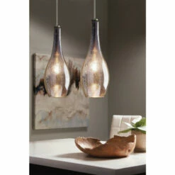 Budget 😍 Kichler Lighting Everly Collection 1-light Brushed Nickel Pendant 19 Inch Diameter 🥰 -Kichler Lighting Shop unnamed file 186