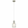 Hot Sale 🌟 Kichler Lighting Riviera Collection 1-light Brushed Nickel Mini Pendant - Brushed Nickel 🤩 -Kichler Lighting Shop unnamed file 1861