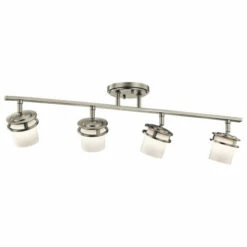 Best Sale ⭐ Kichler Lighting Hendrik Collection 4-light Brushed Nickel Rail Light 🎁 -Kichler Lighting Shop unnamed file 1871
