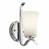 Brand new 🔔 Kichler Lighting Armida Collection 1-light Chrome Wall Sconce 😀