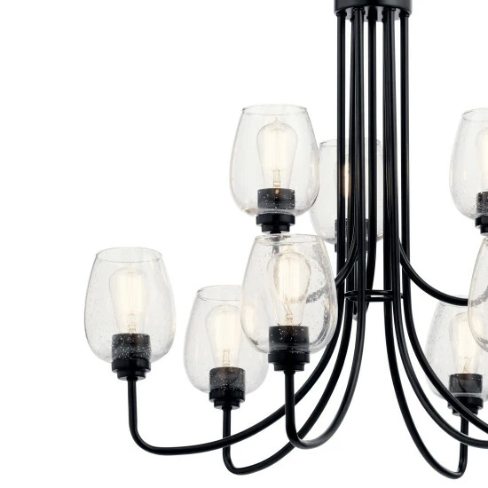 Best deal π Kichler Lighting Valserrano 9-Light Chandelier Black 𧨠6 Best deal π Kichler Lighting Valserrano 9-Light Chandelier Black 𧨠- Image 4