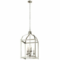 Cheap 😍 Kichler Lighting Larkin Collection 6-light Brushed Nickel Foyer Chandelier 😉 -Kichler Lighting Shop unnamed file 1915