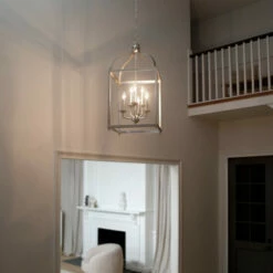 Cheap 😍 Kichler Lighting Larkin Collection 6-light Brushed Nickel Foyer Chandelier 😉 -Kichler Lighting Shop unnamed file 1920