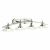 Flash Sale ⌛ Kichler Lighting Structures Collection 4-light Brushed Nickel Bath/Vanity Light 😉