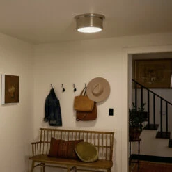 Best deal ❤️ Kichler Lighting Serca 14.25 In. 2-Light Polished Nickel Flush Mount Light 🔔 -Kichler Lighting Shop unnamed file 1938