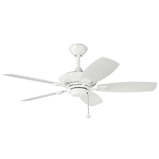 Flash Sale π Kichler Lighting Canfield Collection 44-inch White Ceiling Fan β 3 Flash Sale π Kichler Lighting Canfield Collection 44-inch White Ceiling Fan β