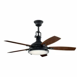 Cheapest 👏 Kichler Lighting Hatteras Bay 52-inch LED Ceiling Fan Distressed Black 🤩 -Kichler Lighting Shop unnamed file 1959