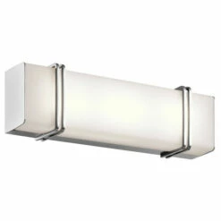 Promo ❤️ Kichler Lighting Impello Collection 18-inch Chrome LED Linear Bath/Vanity Light 🔔