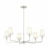 Outlet 👍 Kichler Lighting Pallas 6-Light Polished Nickel Chandelier - 32.25 In 👍 -Kichler Lighting Shop unnamed file 2003