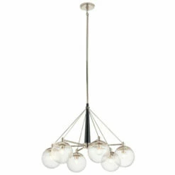 Best Sale 🔥 Kichler Lighting Marilyn Collection 6-light Polished Nickel Chandelier ✨ -Kichler Lighting Shop unnamed file 2050