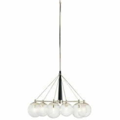 Best Sale 🔥 Kichler Lighting Marilyn Collection 6-light Polished Nickel Chandelier ✨ -Kichler Lighting Shop unnamed file 2051