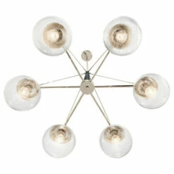Best Sale 🔥 Kichler Lighting Marilyn Collection 6-light Polished Nickel Chandelier ✨ -Kichler Lighting Shop unnamed file 2054