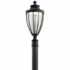 Coupon 🎉 Kichler Lighting Wakefield Collection 1-light Textured Black LED Outdoor Post Mount ✔️