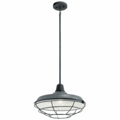 Wholesale 🧨 Kichler Lighting Kichler Pier 1-light Outdoor Pendant/Semi-Flush Mount White 😀 -Kichler Lighting Shop unnamed file 2184