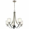 New ✔️ Kichler Lighting Tula 5-Light Chandelier Brushed Nickel 🎉 -Kichler Lighting Shop unnamed file 2188