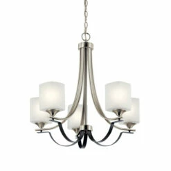 New ✔️ Kichler Lighting Tula 5-Light Chandelier Brushed Nickel 🎉 -Kichler Lighting Shop unnamed file 2189