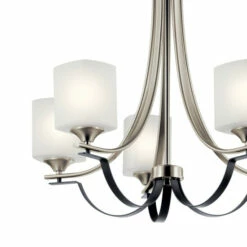 New ✔️ Kichler Lighting Tula 5-Light Chandelier Brushed Nickel 🎉 -Kichler Lighting Shop unnamed file 2190