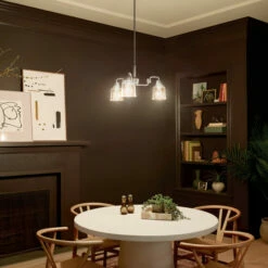 Best Pirce ✔️ Kichler Lighting Aivian 23 In. 3-Light Brushed Nickel Vintage Industrial Chandelier With Clear Glass 🌟 -Kichler Lighting Shop unnamed file 2203