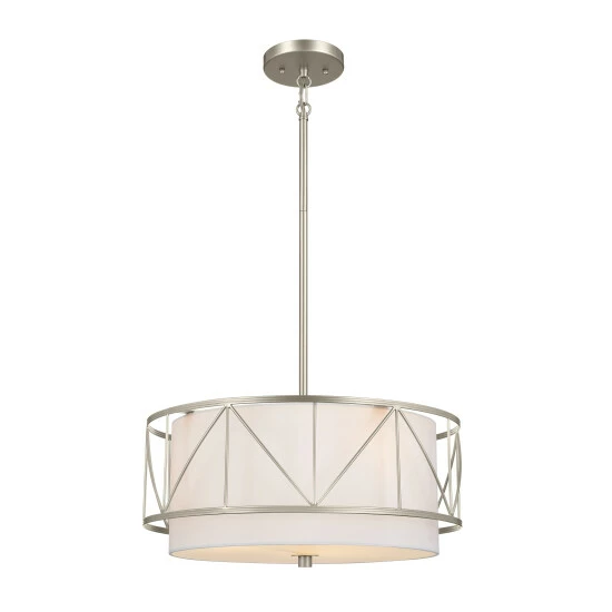 Best reviews of π Kichler Lighting Birkleigh 18 In. 3-Light Satin Nickel Convertible Pendant Hanging Light/Semi Flush π― 3 Best reviews of π Kichler Lighting Birkleigh 18 In. 3-Light Satin Nickel Convertible Pendant Hanging Light/Semi Flush π―