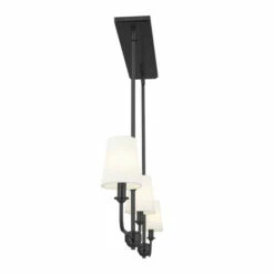 Budget 😀 Kichler Lighting Pallas 3-Light Black Linear Chandelier - 48.25 In ✔️ -Kichler Lighting Shop unnamed file 2247