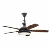 Best Pirce 😍 Kichler Lighting Hatteras Bay 52-inch LED Ceiling Fan Weathered Zinc ⭐ -Kichler Lighting Shop unnamed file 2288