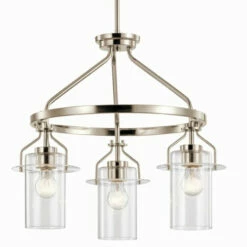 Budget ❤️ Kichler Lighting Kichler Everett 22.5 Inch 3 Light Round Chandelier With Clear Glass In Polished Nickel 🔥 -Kichler Lighting Shop unnamed file 2331