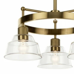 Wholesale 😉 Kichler Lighting Eastmont 3-Light Brushed Natural Brass Vintage Industrial Chandelier With Clear Glass 🌟 -Kichler Lighting Shop unnamed file 2339