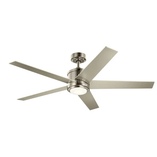 Top 10 π Kichler Lighting Kichler Brahm 56 Inch LED Ceiling Fan Brushed Stainless Steel With Silver And Walnut Blades π 3 Top 10 π Kichler Lighting Kichler Brahm 56 Inch LED Ceiling Fan Brushed Stainless Steel With Silver And Walnut Blades π