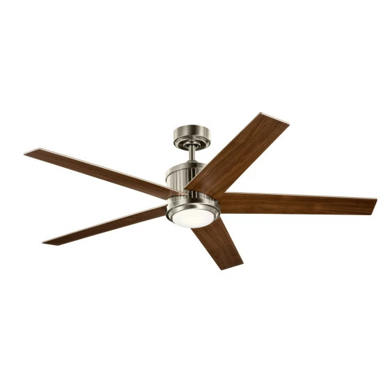 Top 10 π Kichler Lighting Kichler Brahm 56 Inch LED Ceiling Fan Brushed Stainless Steel With Silver And Walnut Blades π 6 Top 10 π Kichler Lighting Kichler Brahm 56 Inch LED Ceiling Fan Brushed Stainless Steel With Silver And Walnut Blades π - Image 4