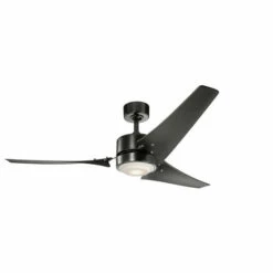 Top 10 🔥 Kichler Lighting Rana Collection 60-inch Satin Black LED Ceiling Fan ✔️
