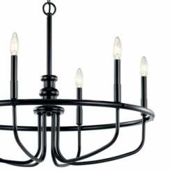 Best deal 🛒 Kichler Lighting Capitol Hill 6-Light Chandelier Black 🔔 -Kichler Lighting Shop unnamed file 2399