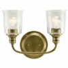 Best Sale ⌛ Kichler Lighting Waverly Collection 2-light Natural Brass Bath/Vanity Light ⌛ -Kichler Lighting Shop unnamed file 2446