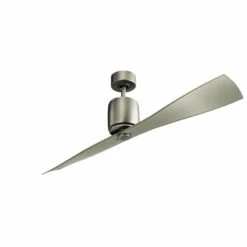 Budget 🤩 Kichler Lighting Ferron Collection 60-inch Brushed Nickel Ceiling Fan ✨