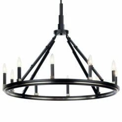 Best reviews of 🔔 Kichler Lighting Emmala 27.5 In. 10-Light Black And Brushed Nickel Art Deco Chandelier 💯 -Kichler Lighting Shop unnamed file 2469