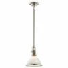 Cheapest 🌟 Kichler Lighting Hatteras Bay Collection 1-light Polished Nickel Mini Pendant ✨ -Kichler Lighting Shop unnamed file 2487
