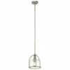 Outlet 💯 Kichler Lighting Transitional 1-light Brushed Nickel Mini Pendant - Brushed Nickel 🧨 -Kichler Lighting Shop unnamed file 2493