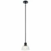 Outlet 😉 Kichler Lighting Eastmont 1-Light Black Vintage Industrial Mini Pendant Light With Clear Glass ✔️ -Kichler Lighting Shop unnamed file 2530