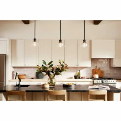 Outlet 😉 Kichler Lighting Eastmont 1-Light Black Vintage Industrial Mini Pendant Light With Clear Glass ✔️ -Kichler Lighting Shop unnamed file 2533