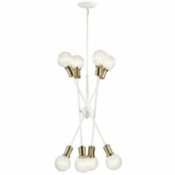 Coupon 👏 Kichler Lighting Armstrong 8-Light Chandelier White ⌛ -Kichler Lighting Shop unnamed file 2560